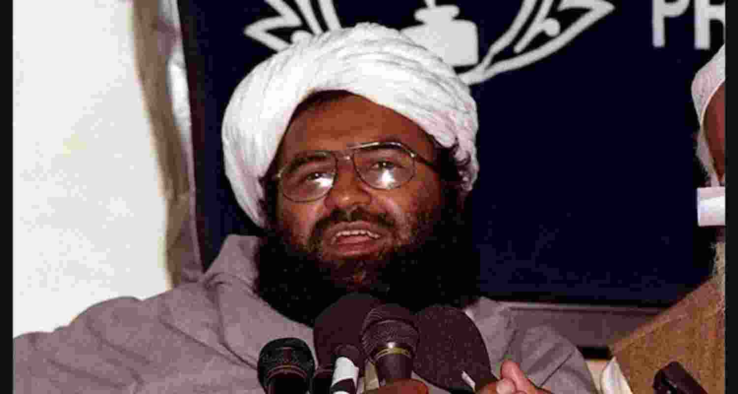 Jaish-e-Mohammed chief Masood Azhar.