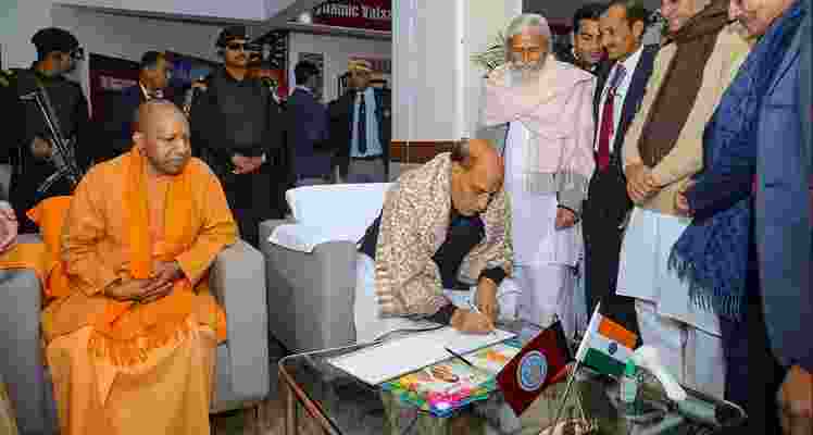UP CM, Rajnath, Sainik school, Mathura, inauguration, India,  Adityanath