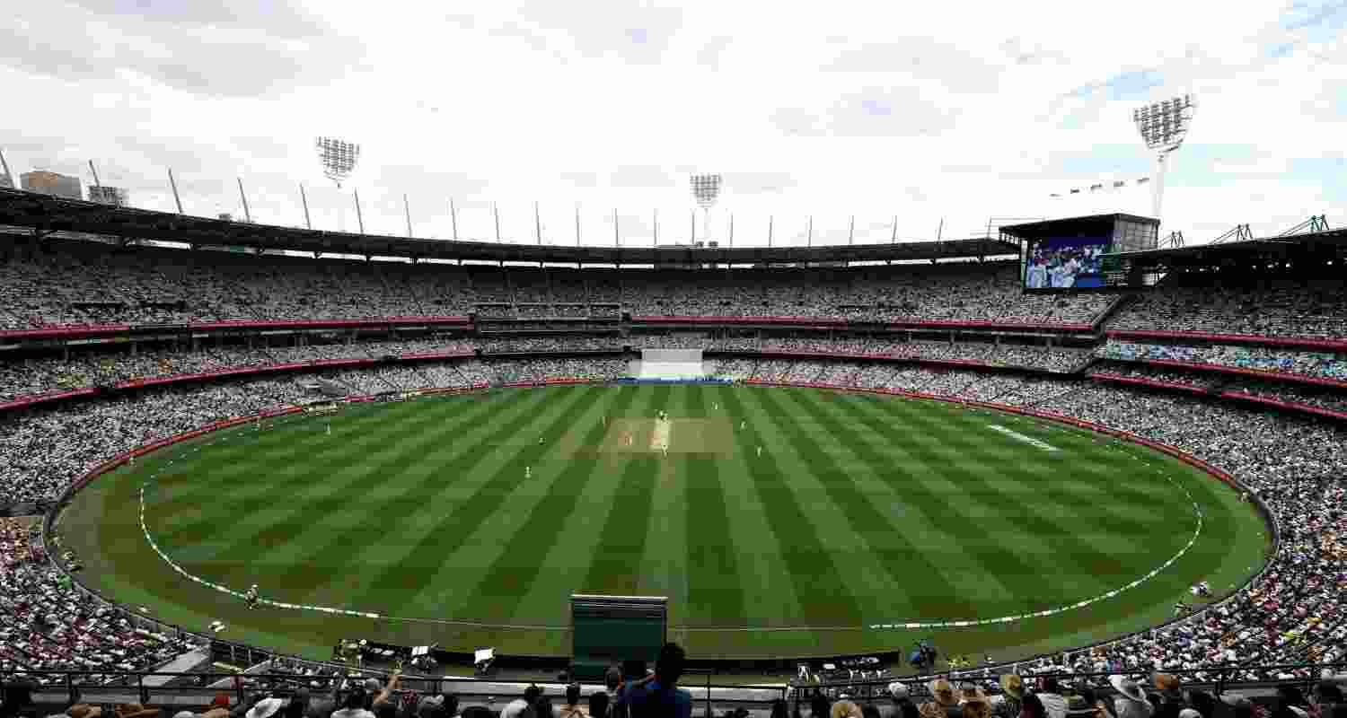 A massive crowd was there at the Melbourne Cricket ground for the Boxing Day Test.
