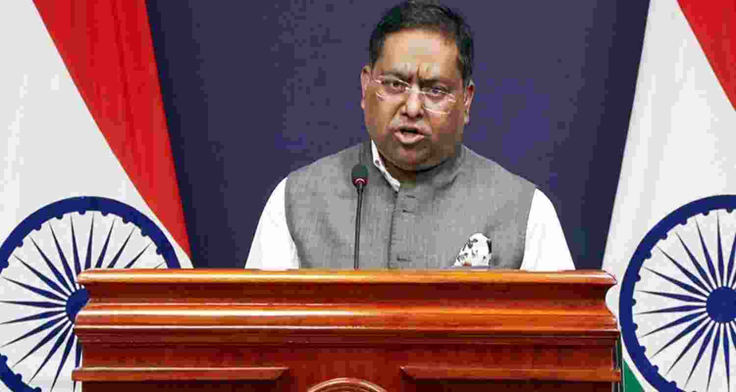 MEA spokesperson Randhir Jaiswal 