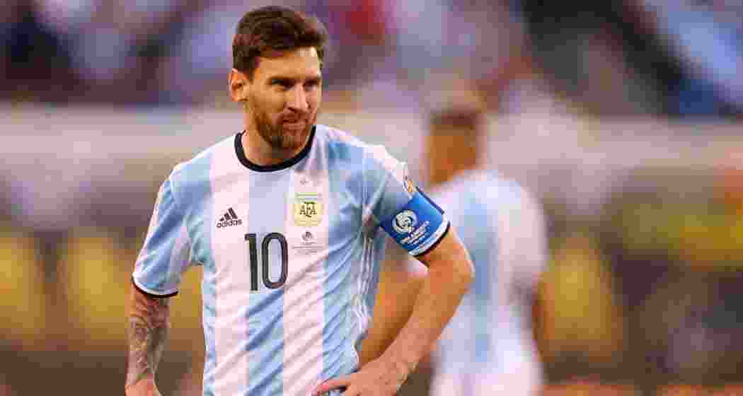 Lionel Messi representing Argentina during a game. (File photo)