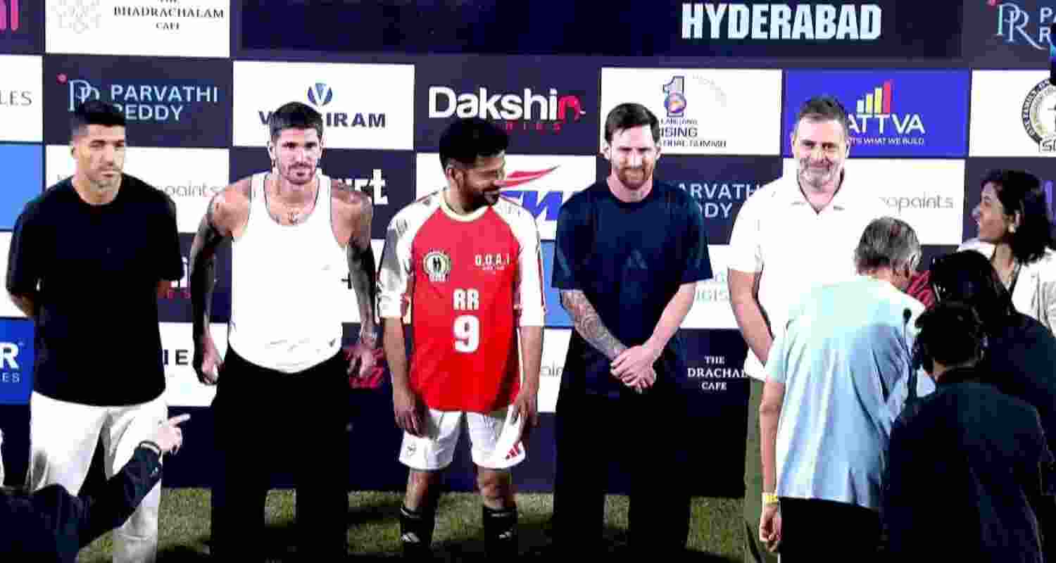 After Kolkata chaos, Messi GOAT tour shines in Hyderabad