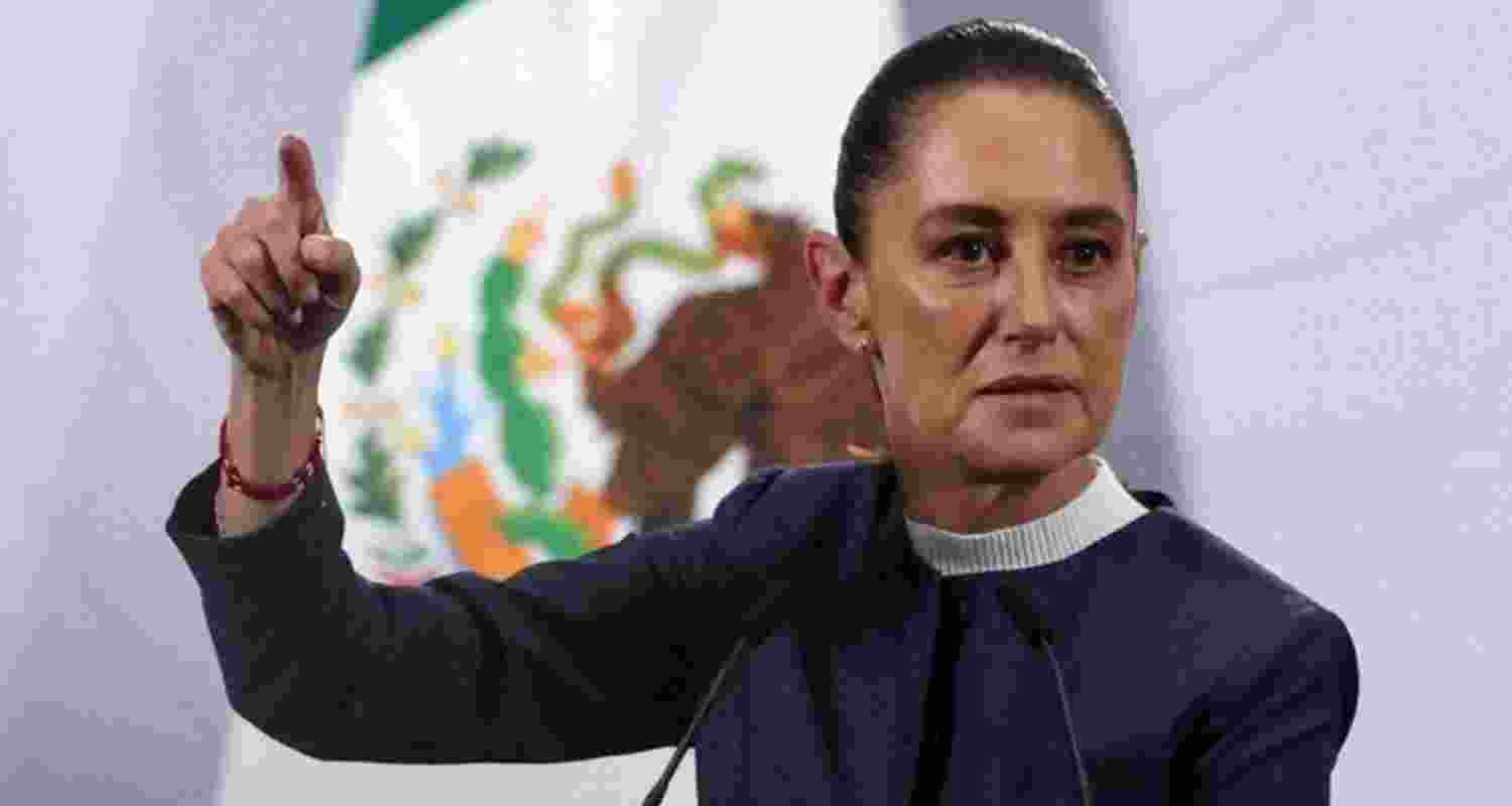 Mexican President Sheinbaum. 