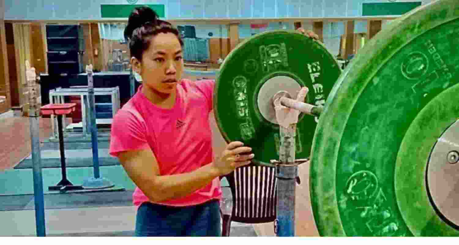 Olympic silver-medallist Mirabai Chanu.