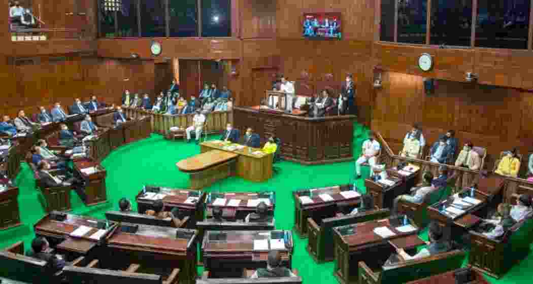 The Mizoram Assembly underway. (File photo)