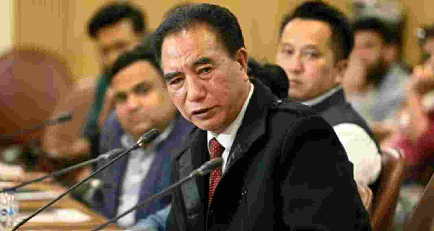 Mizoram Chief Minister Lalduhoma. 