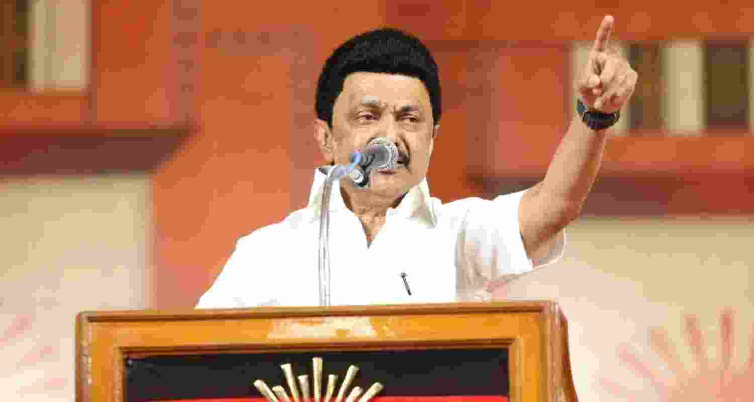 Tamil Nadu Chief Minister MK Stalin.