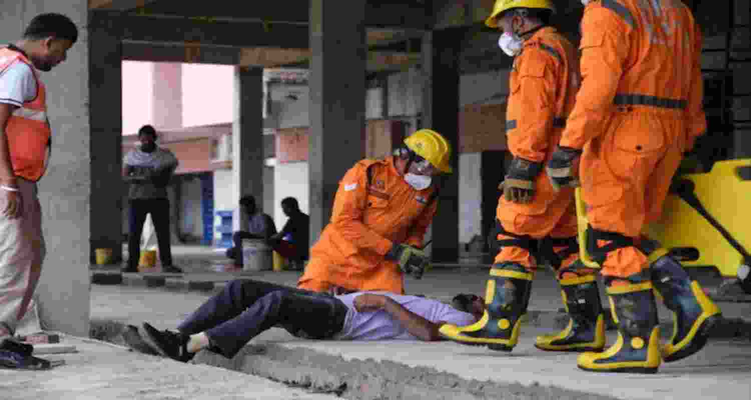 Gujarat to Kashmir see security drill action.