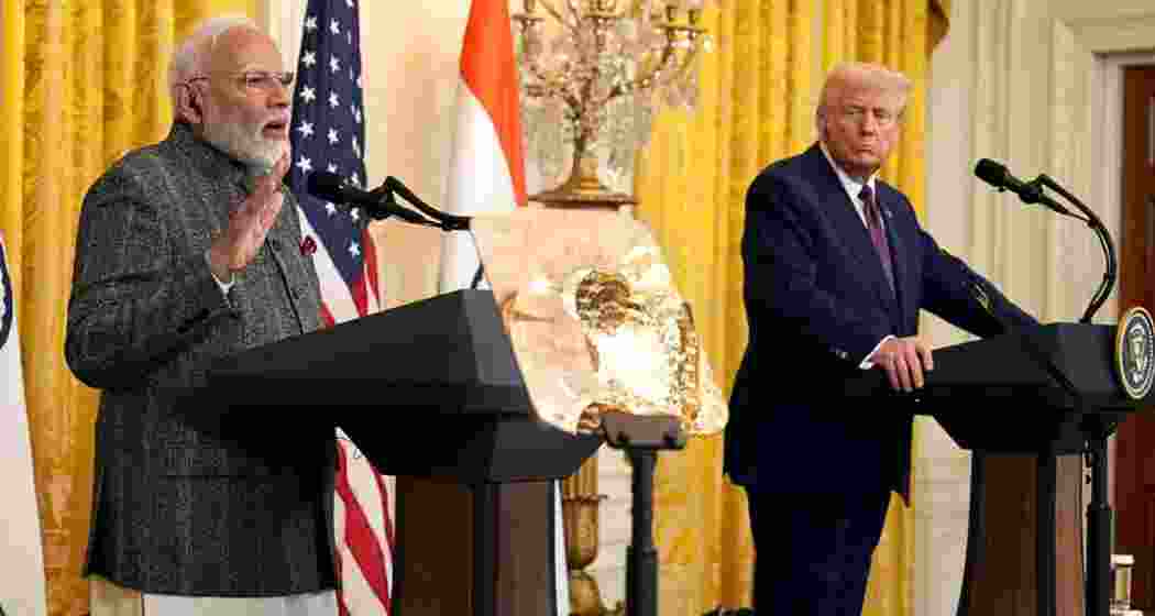 PM Modi With Donald Trump. (X/@narendramodi)