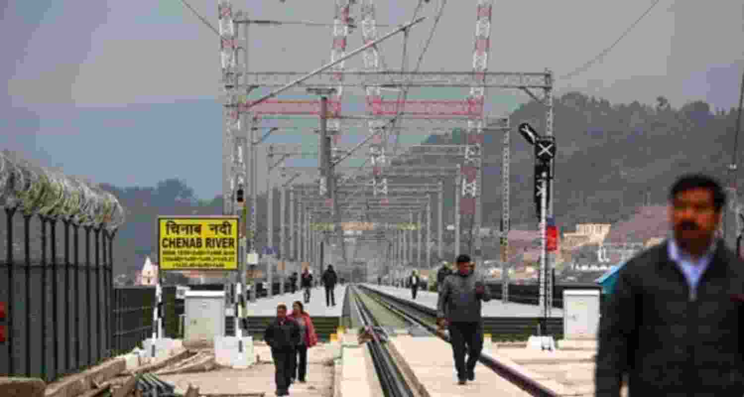 Two-day inspection of the Udhampur-Srinagar-Baramulla Railway Link. 