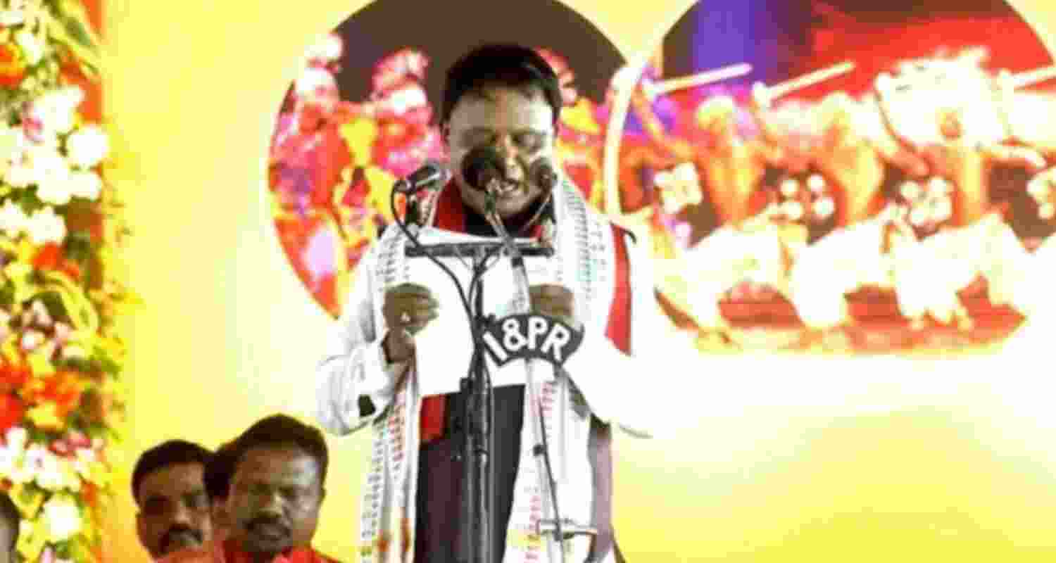 BJP tribal leader Mohan Majhi sworn in as Odisha CM
