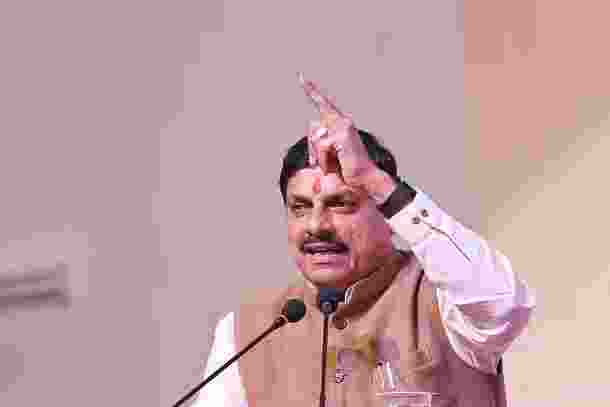 CM Yadav slams Congress for "eating others' benefits" in Maha polls