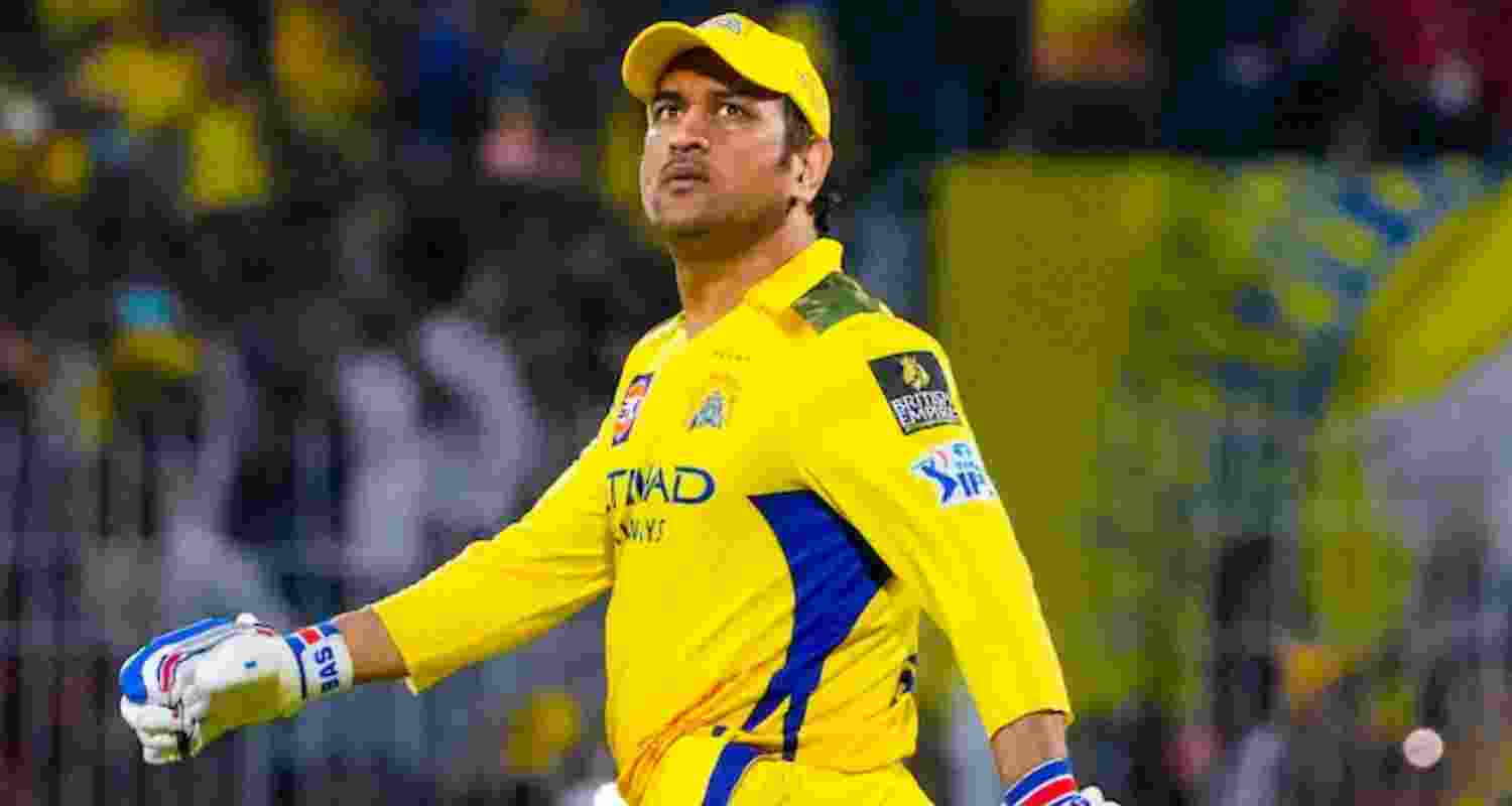 Former Indian cricket team captain Mahendra Singh Dhoni - file image.