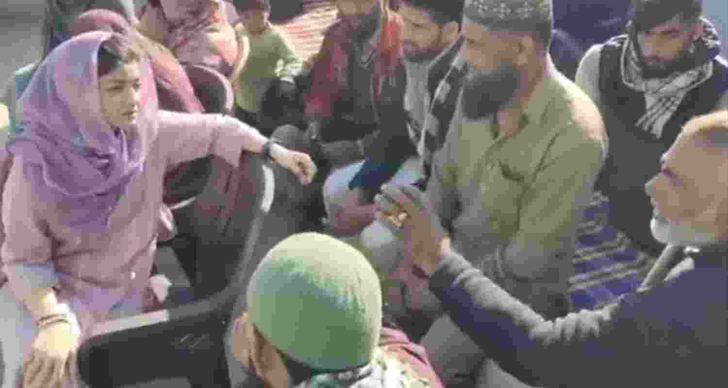 PDP's Iltija Mufti meets family of youth who died by suicide in J-K