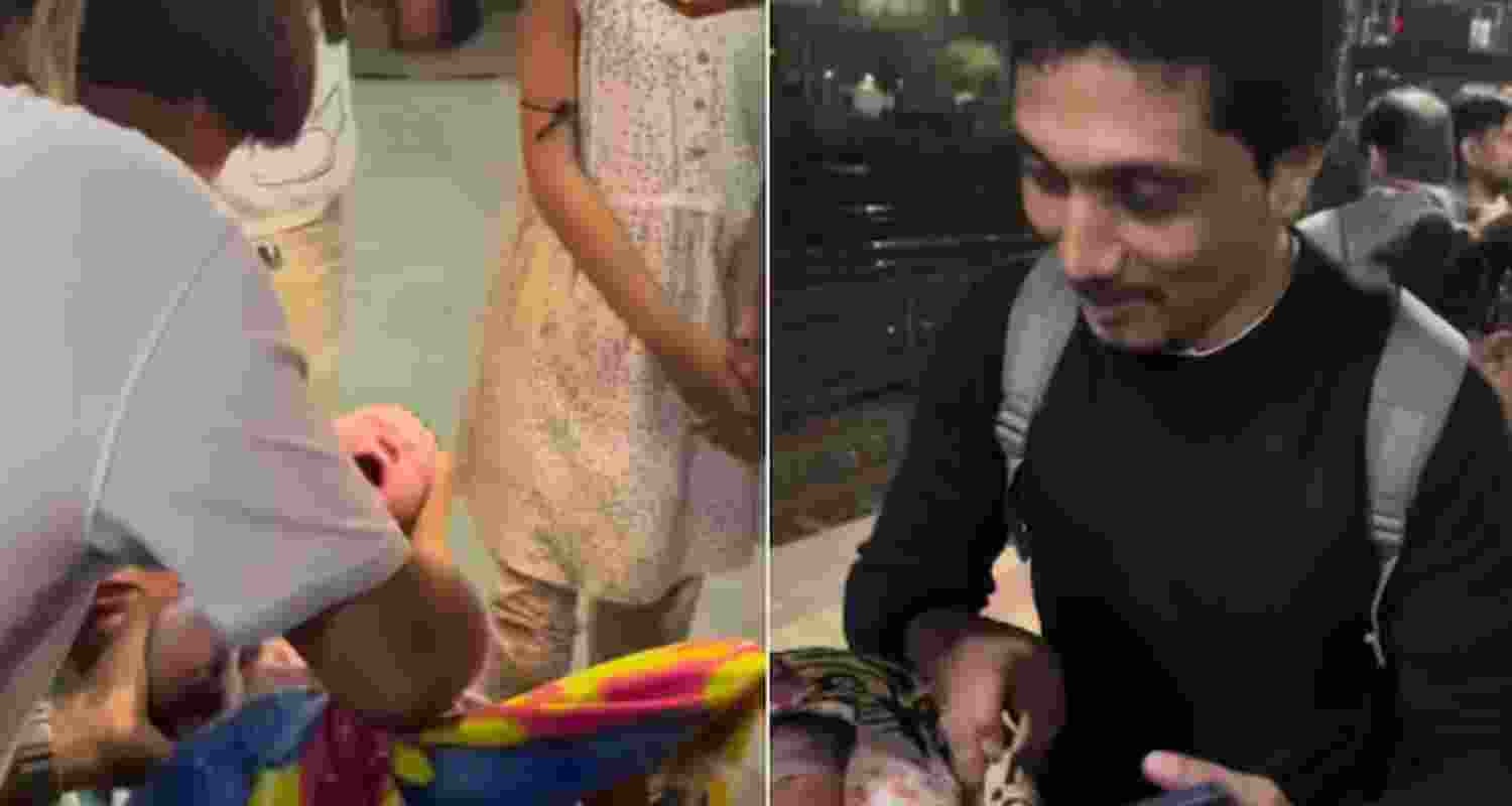 Guided by doctor on call, Mumbai man delivers baby at station