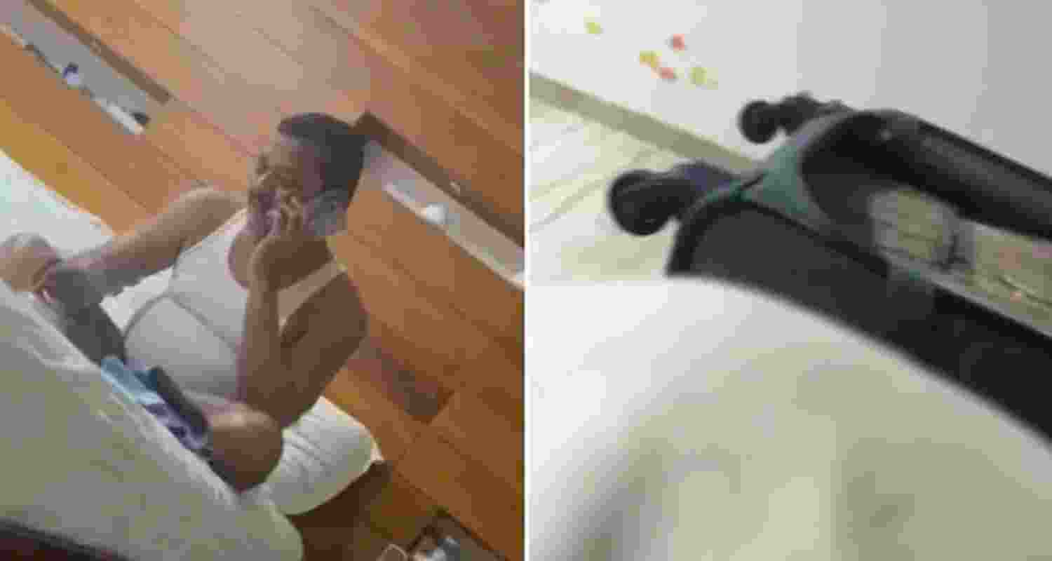 After tax notice, Maharashtra minister spotted with money bag