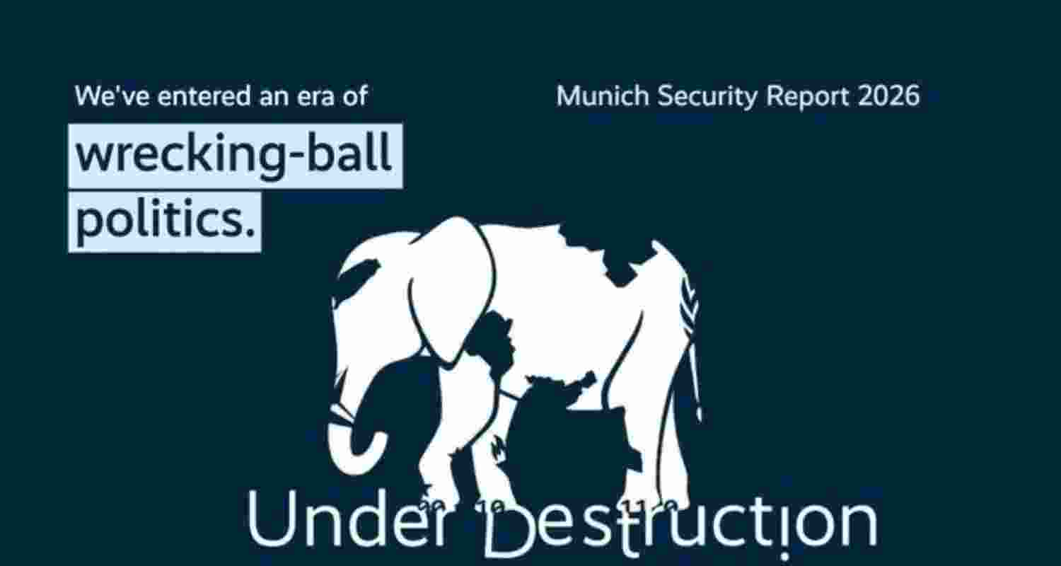 In its annual Munich Security Report 2026, released on Monday, the conference organisers directly identified President Trump as the primary driver of the current era of “wrecking-ball politics”, stating, “Among the most powerful leaders axing rules and institutions is US President Donald Trump.”