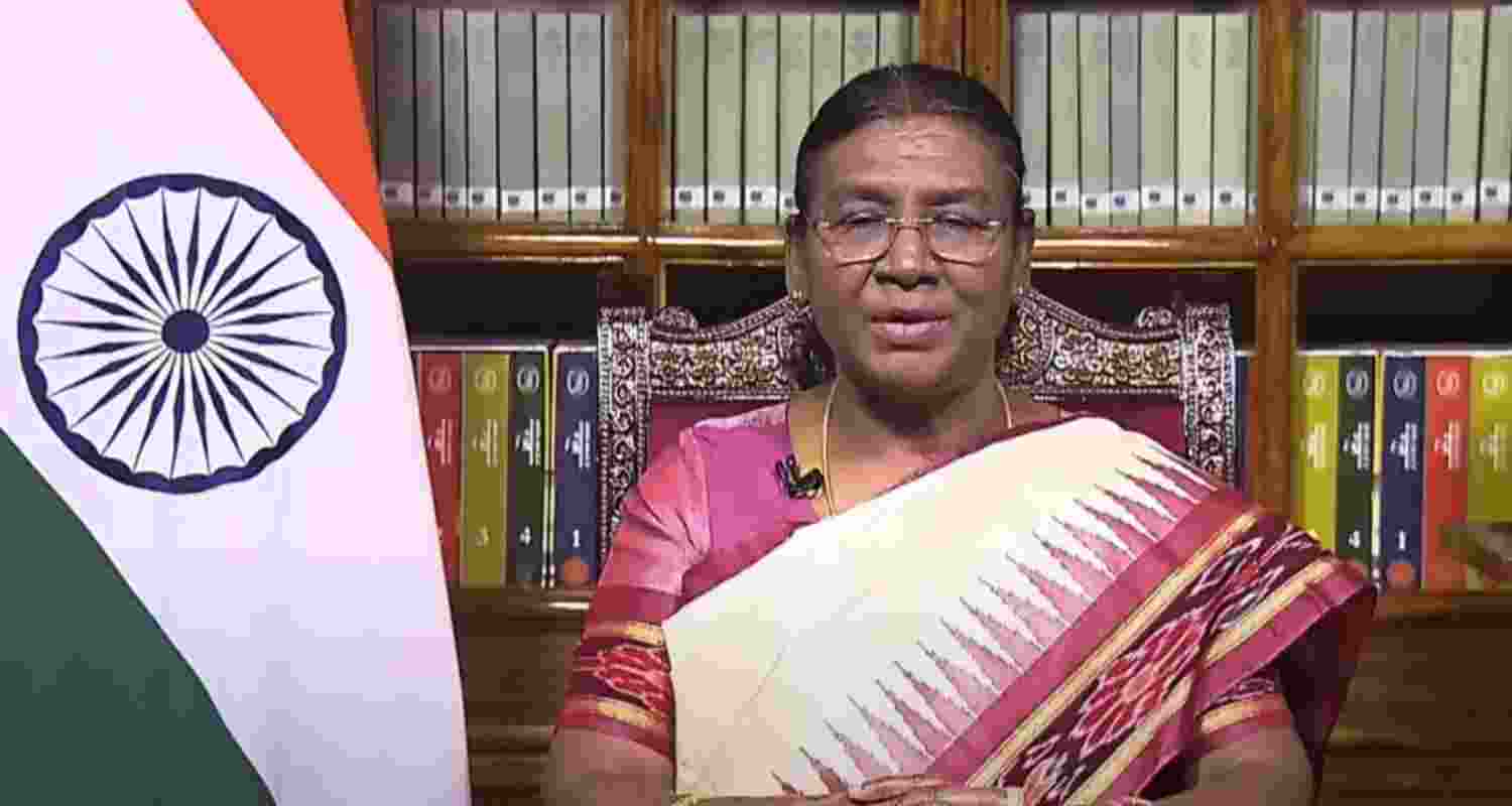 President Droupadi Murmu.