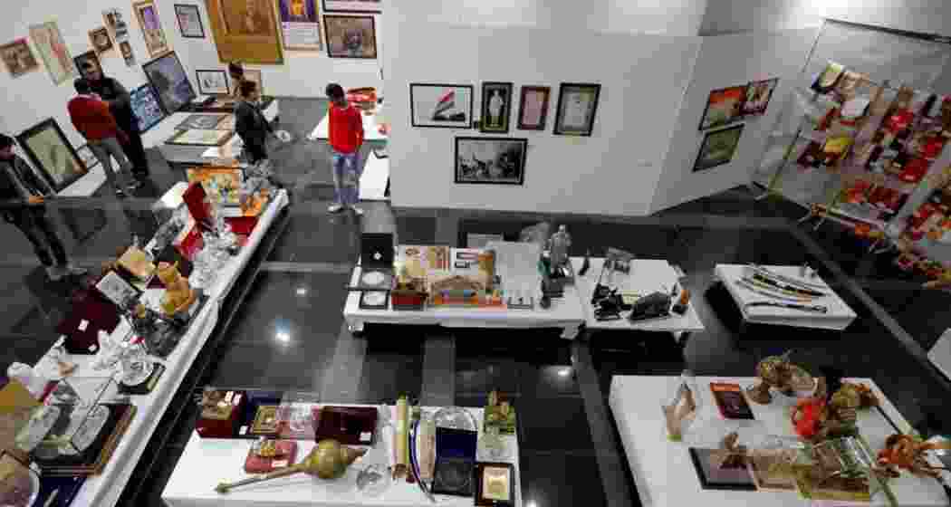 The museum showcasing gifts received by Prime Minister Narendra Modi. The museum showcasing gifts received by Prime Minister Narendra Modi.
