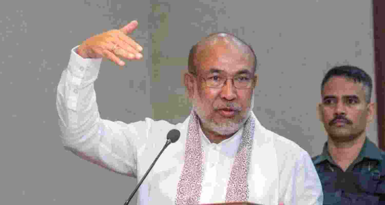 Manipur Chief Minister N Biren Singh.