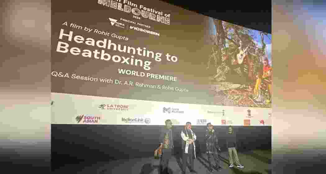 AR Rahman's documentary 'Headhunting to Beatboxing' receives a warm reception at its world premiere at the Melbourne Film Festival.