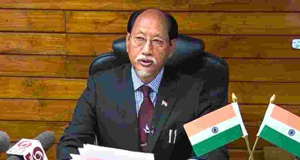 A file photo of Nagaland Chief Minister Neiphiu Rio.
