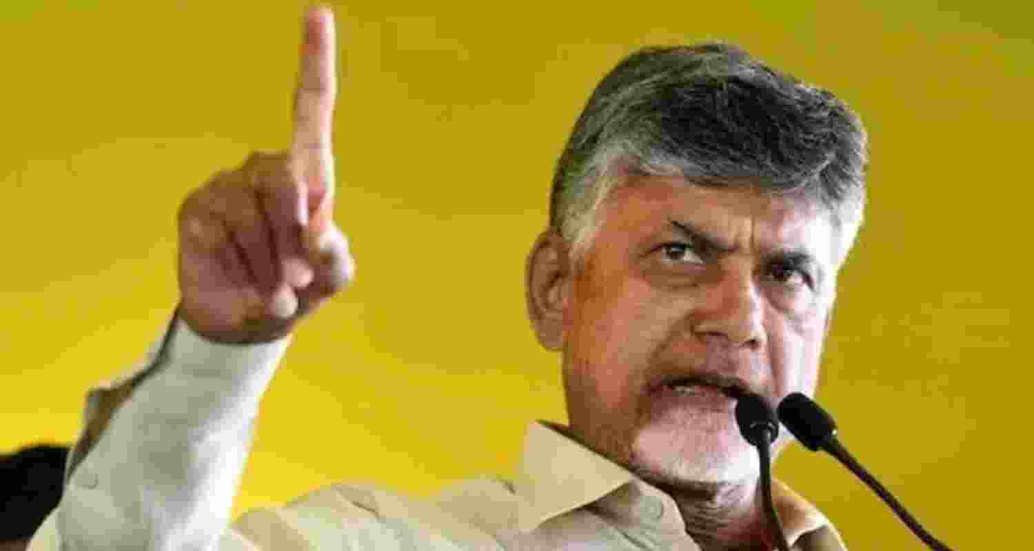 Andhra Pradesh Chief Minister N Chandrababu Naidu.