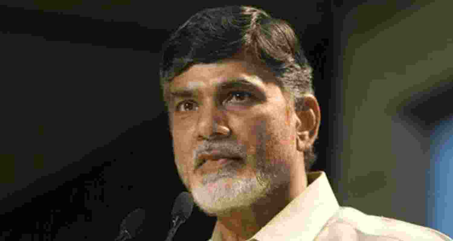 Andhra Pradesh Chief Minister N Chandrababu Naidu - file image.