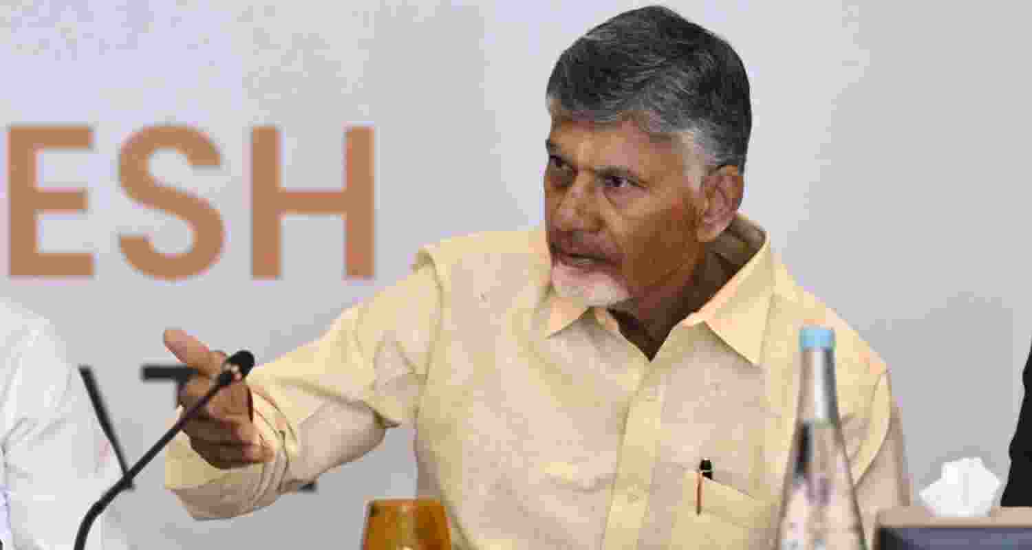 Chief Minister N Chandrababu Naidu. 