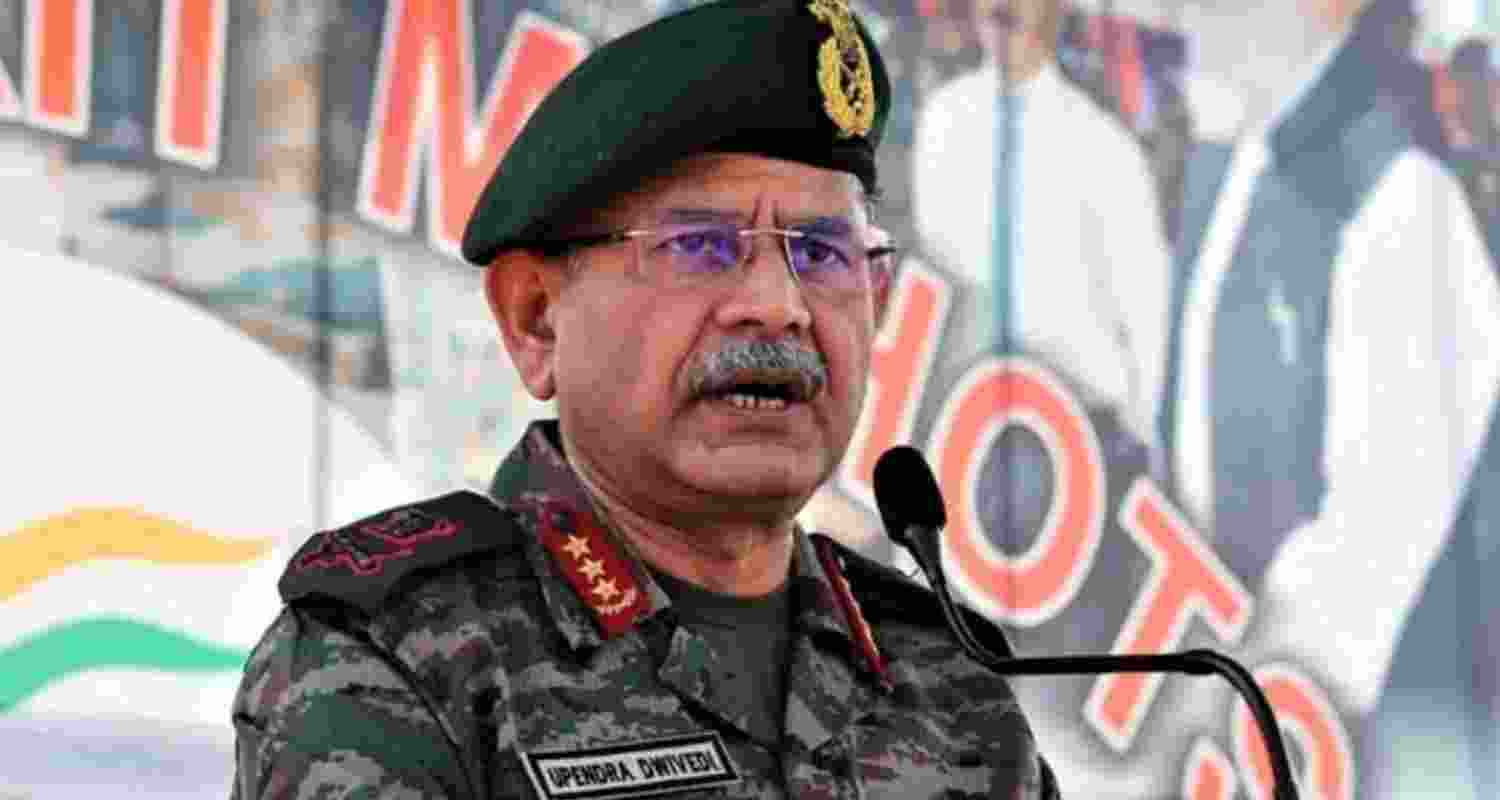 Indian Army Chief General Upendra Dwivedi. 