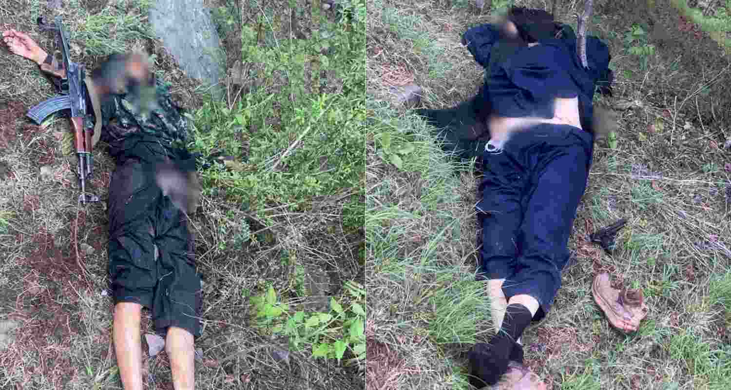Two terrorists were killed as an infiltration bid was foiled along the LoC in Baramulla. 