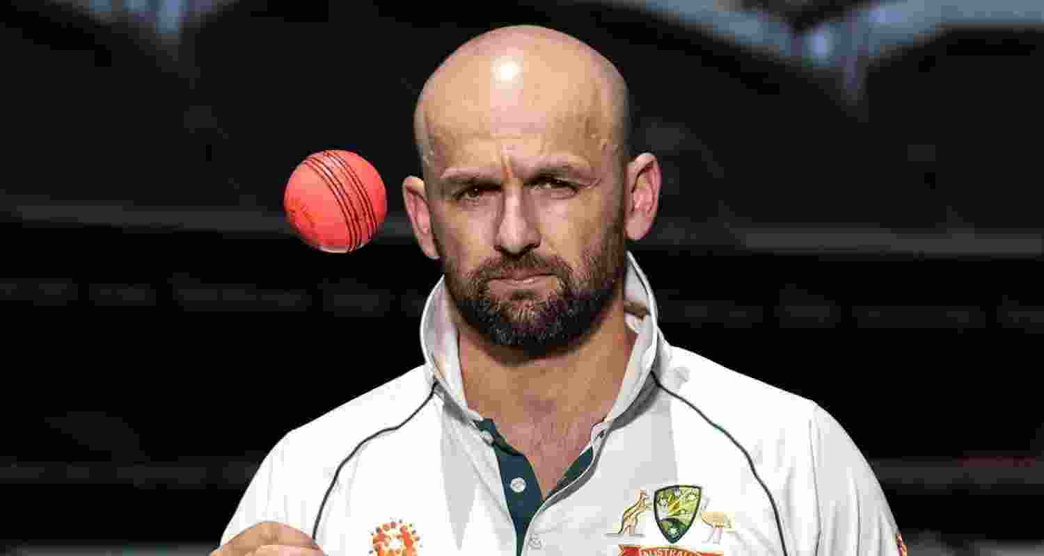 Australia cricketer Nathan Lyon. Image: X. 