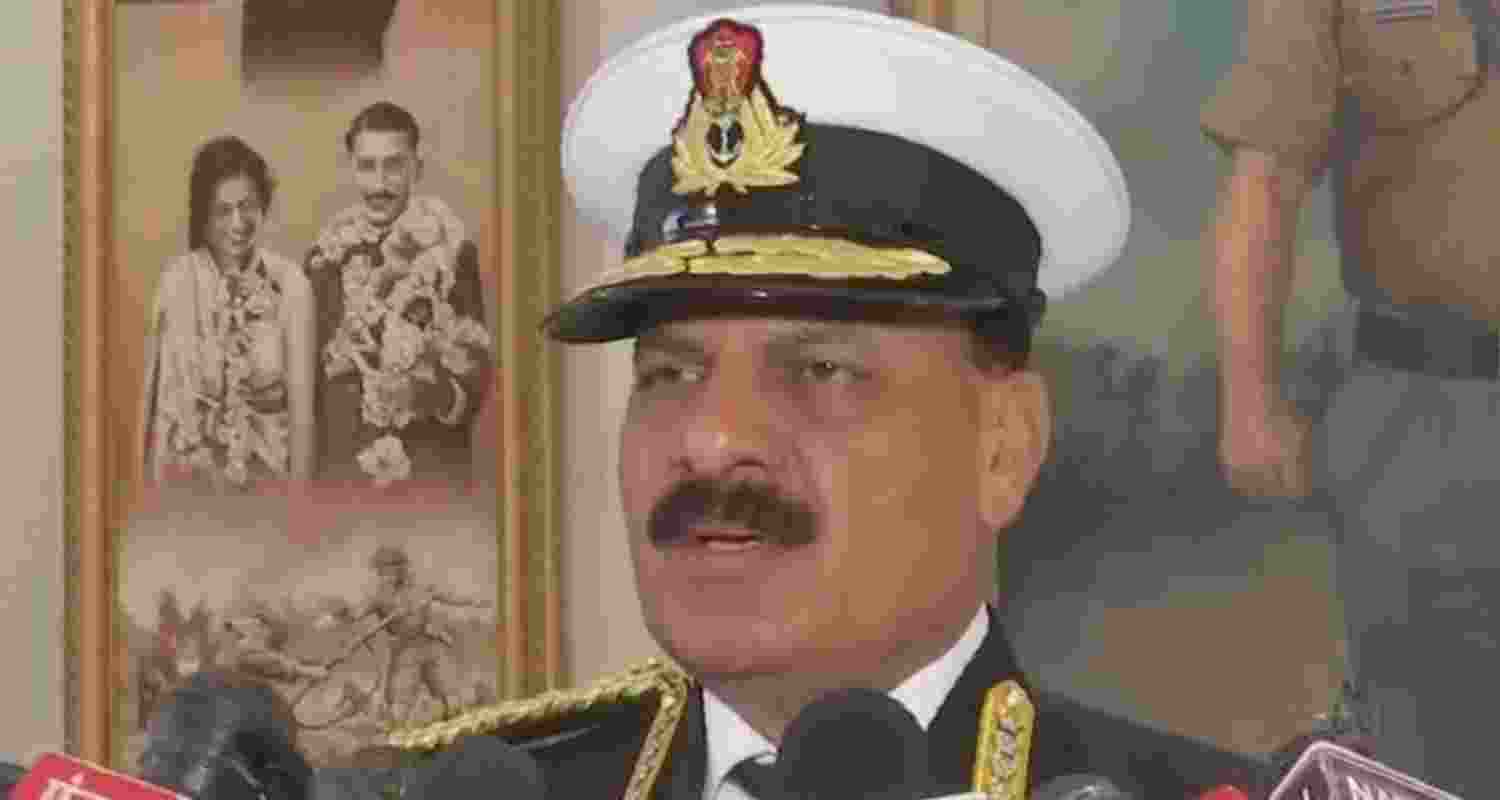 Navy Chief Admiral Dinesh K Tripathi says Operation Sindoor is not over yet. 