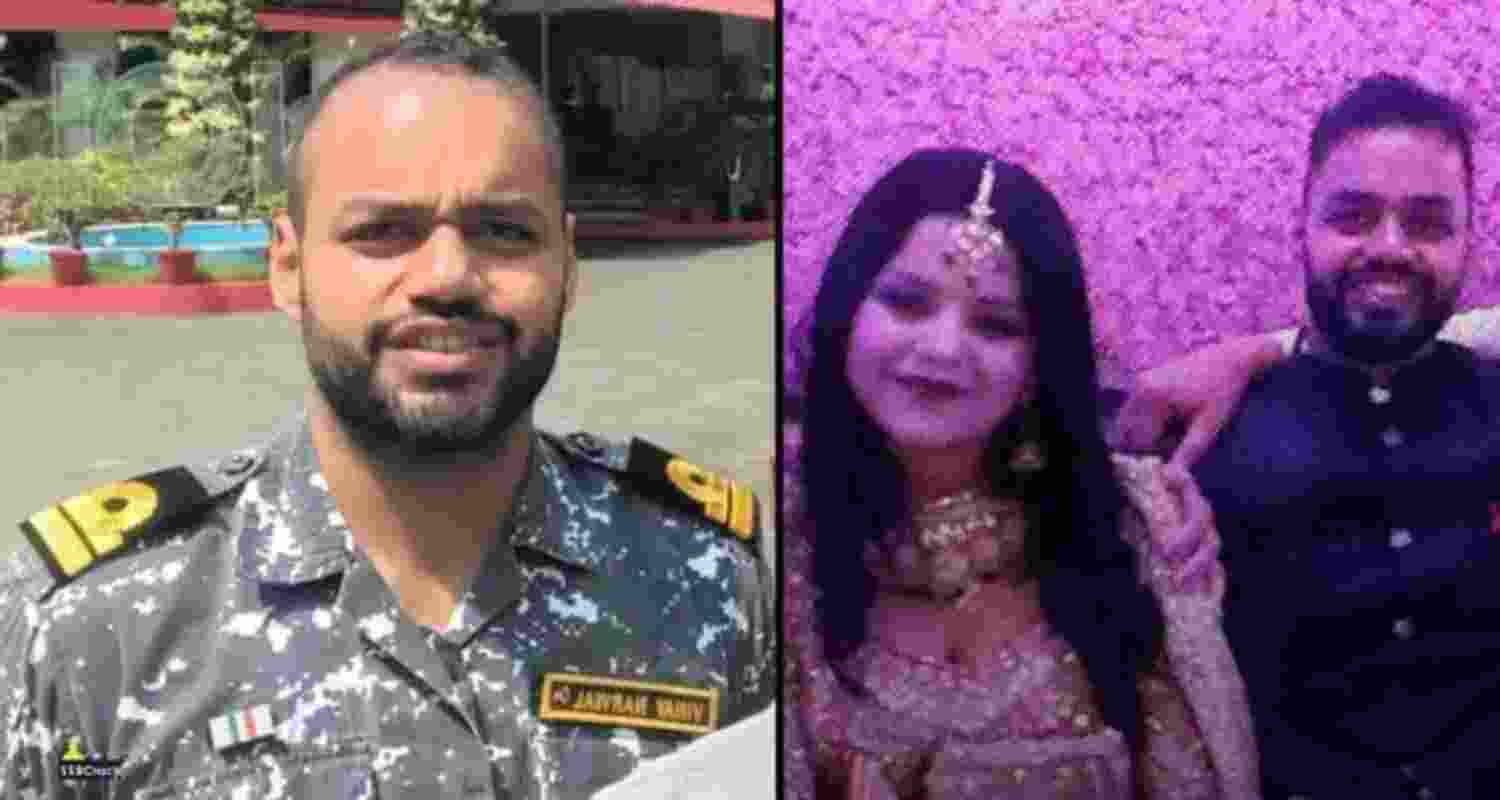 Naval officer Lt. Vinay Narwal.