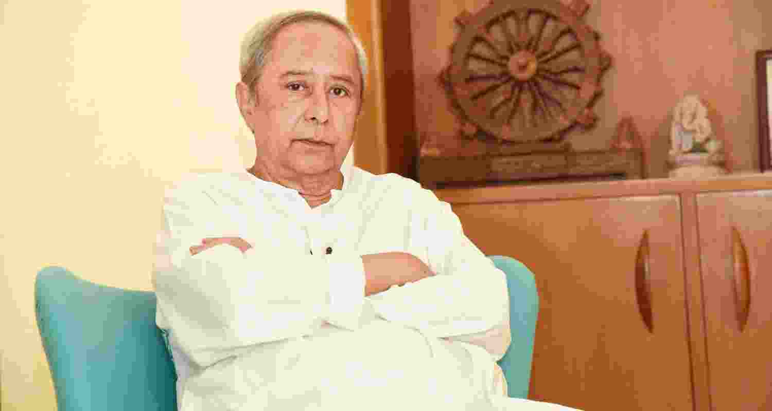 President of the Biju Janata Dal Naveen Patnaik - file image.