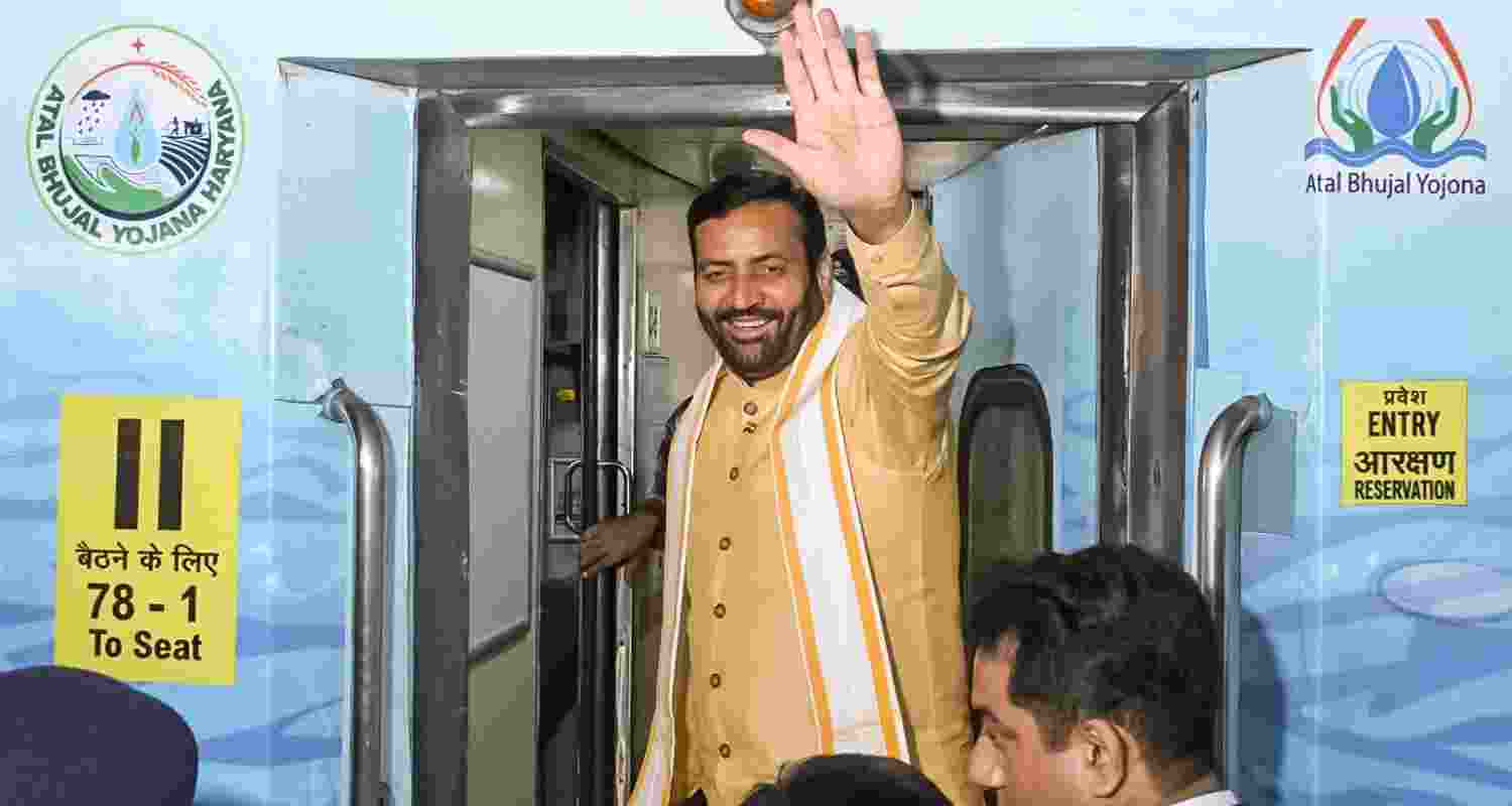 Chief Minister Nayab Singh Saini. 