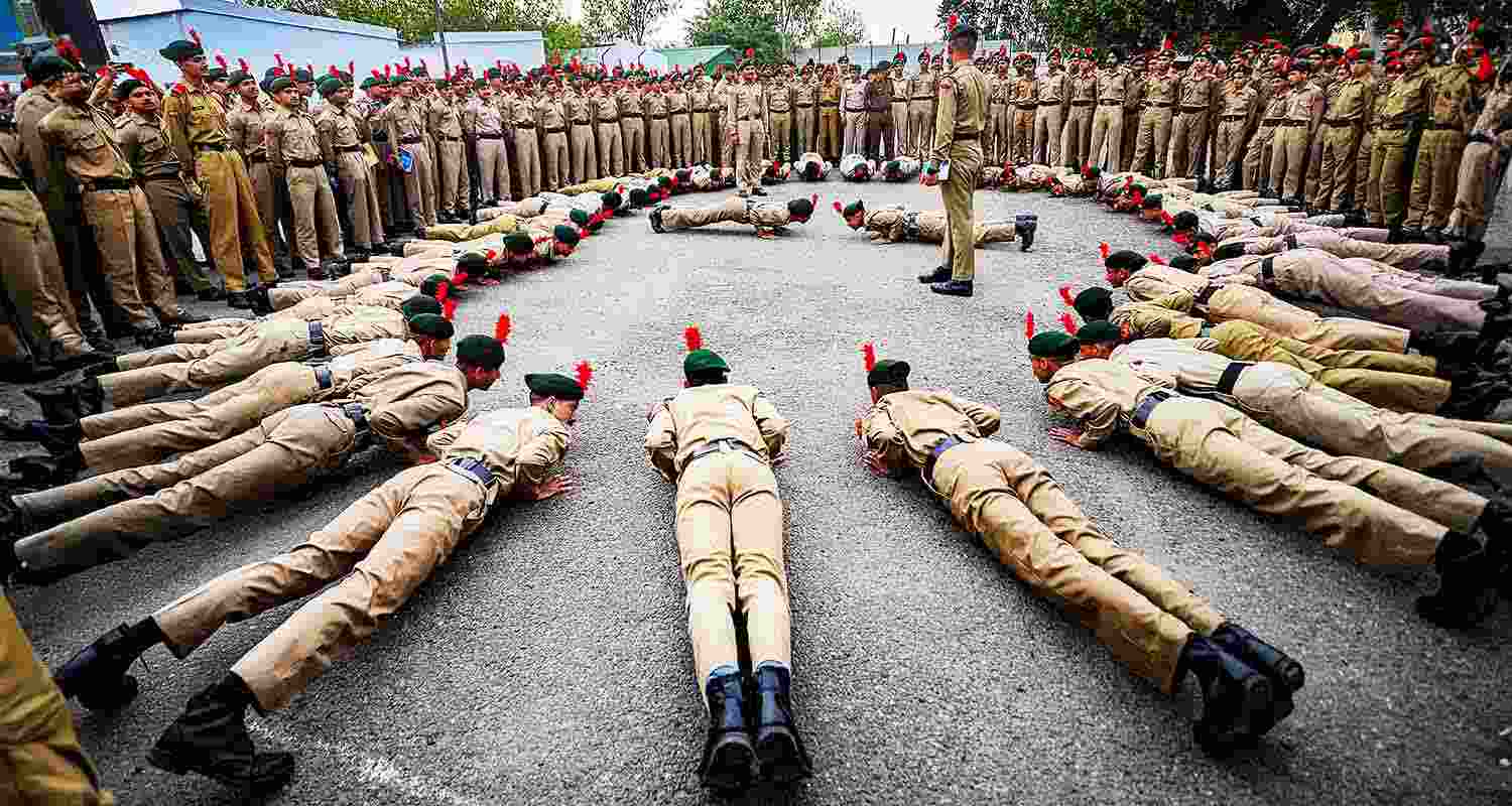 NCC camp in Jammu