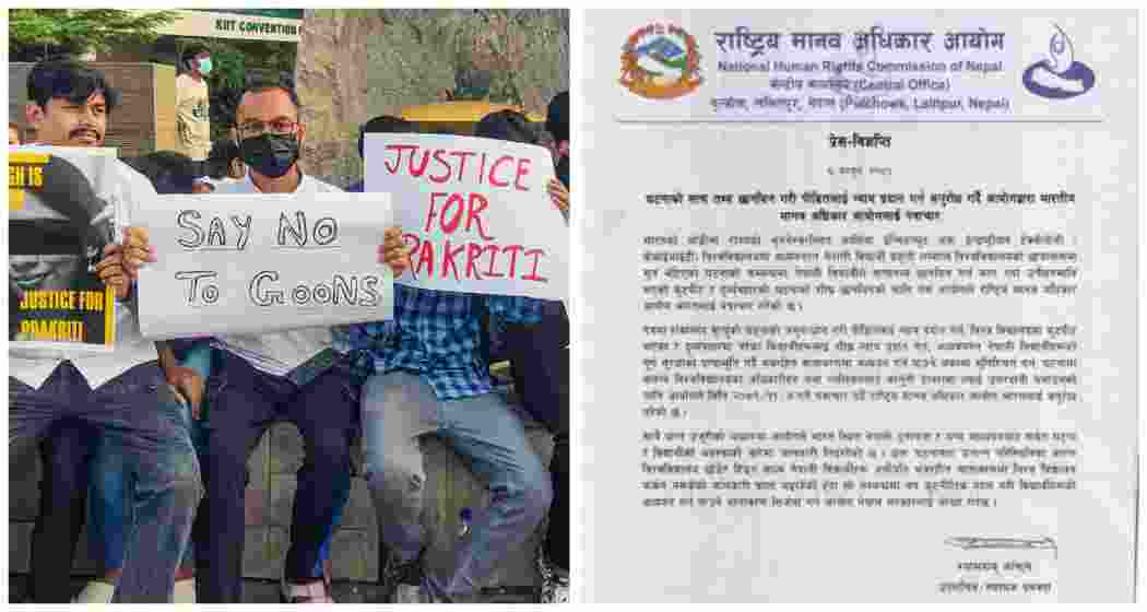 Nepal’s National Human Rights Commission sends a formal letter to the Indian Human Rights Commission, requesting an investigation into the death of a Nepali student at KIIT University in Odisha.