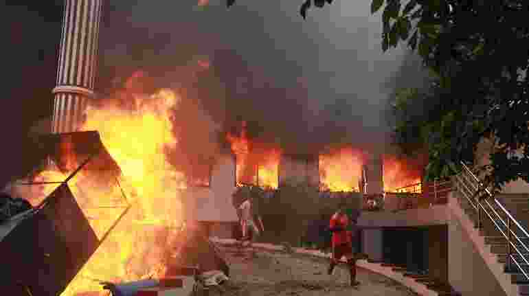 Ex-Nepal PM's wife succumbs to burn injuries after home torched