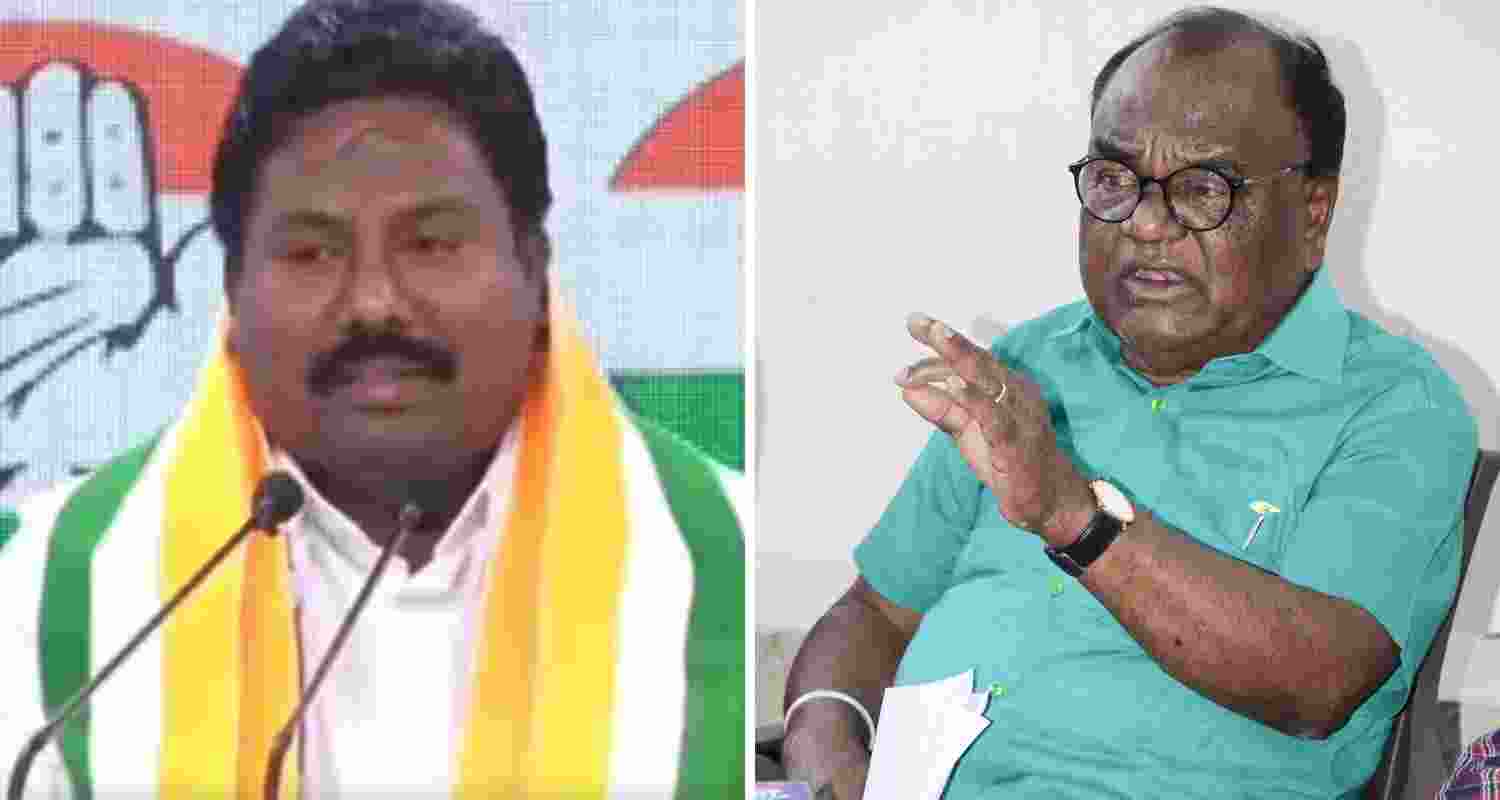 JP Patel (left) and Lobin Hembram (right).