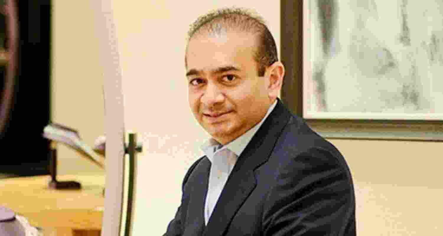 Fugitive diamond merchant Nirav Modi - file image. 