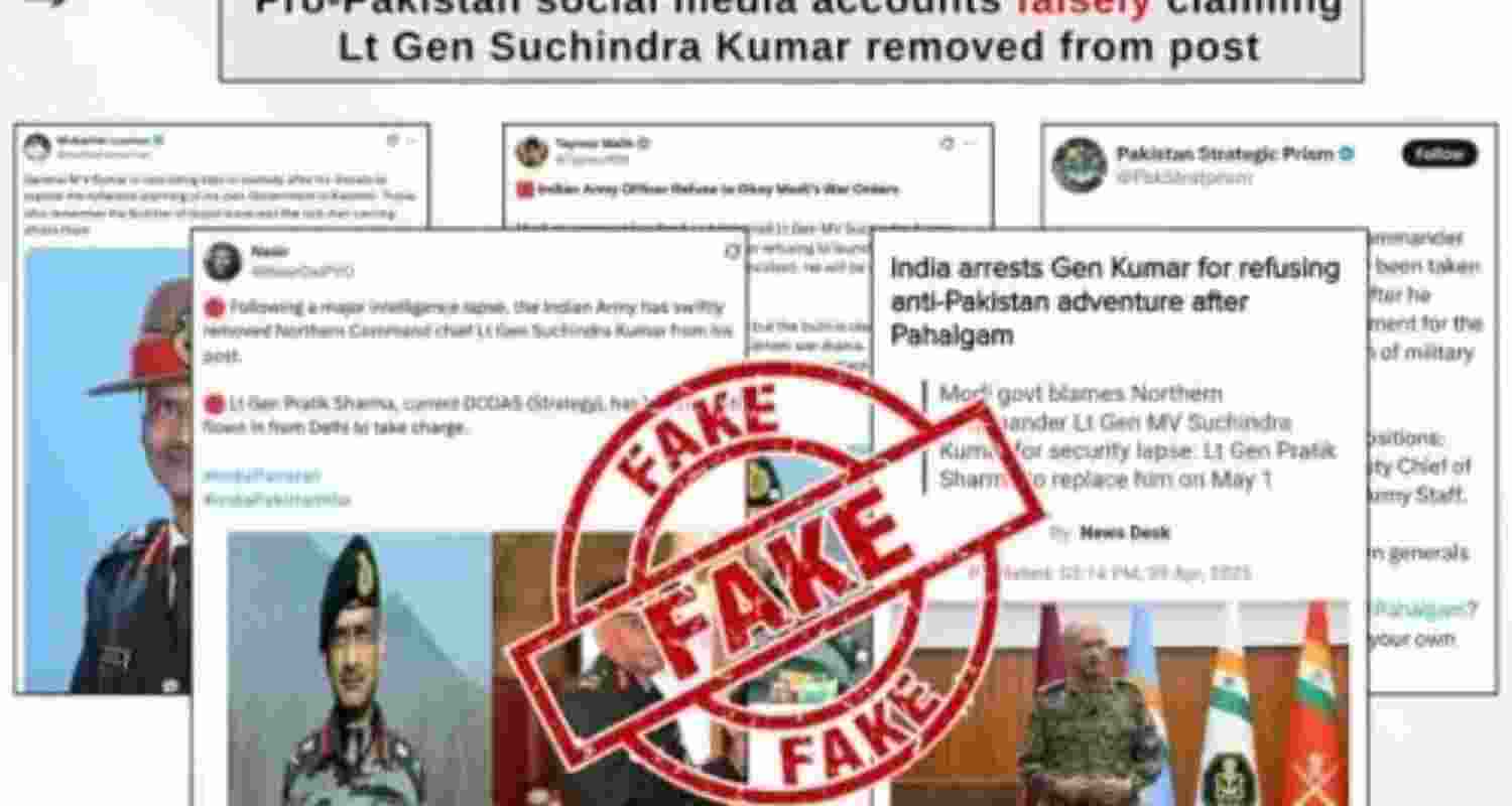 Govt debunks claims of Army Commander  'removal' as fake