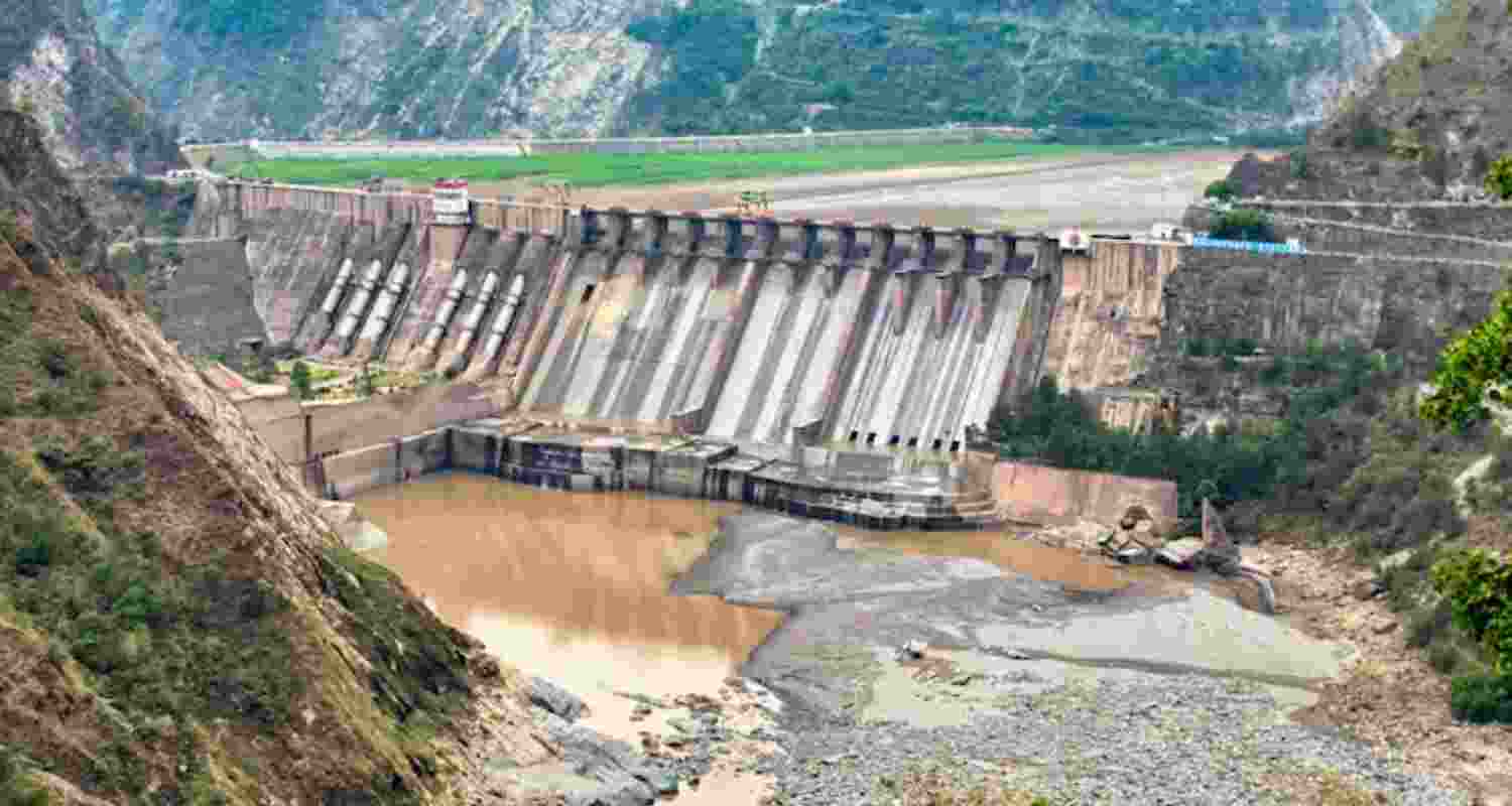 Two  gates of Baglihar Dam opened after heavy rainfall