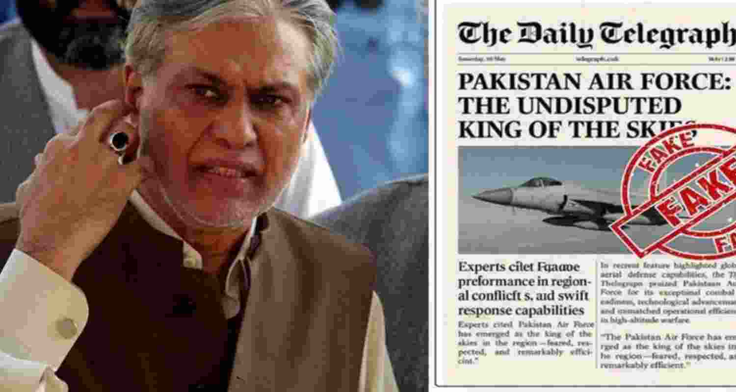 Pak's FM cites 'fake news' to claim edge over India on 'skies'