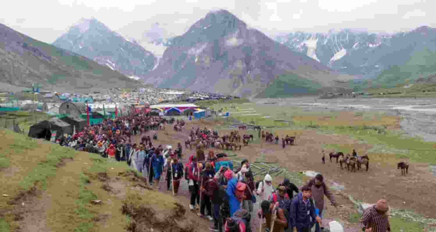 Traffic Advisory issued for both routes of Shri Amarnath Yatra