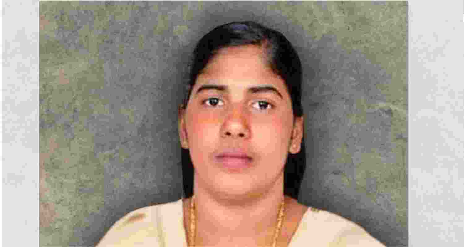 A file photo of Nimisha Priya, an Indian nurse from Kerala.