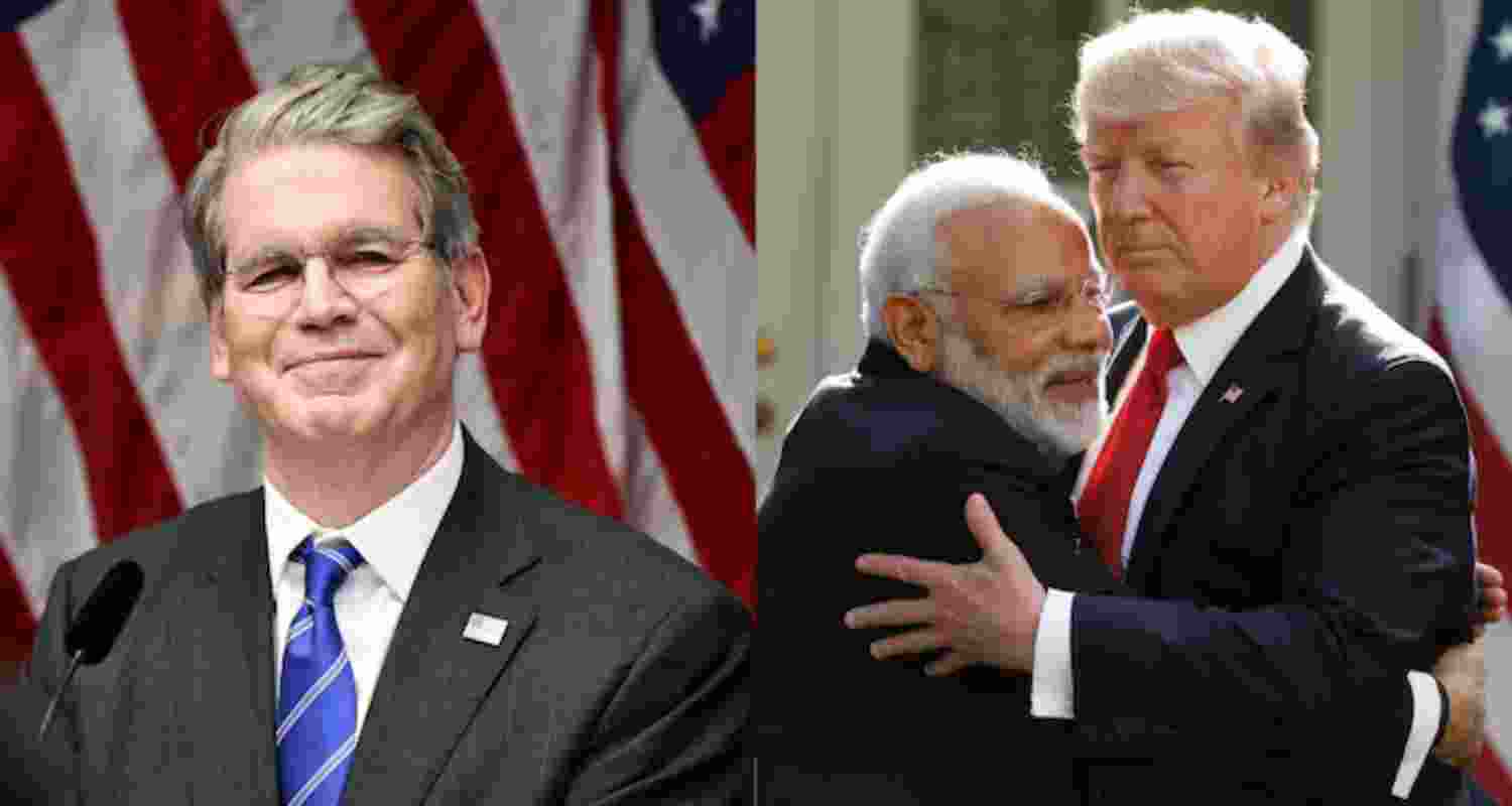 Bessent insisted that the United States and India shared a strong foundation. Bessent insisted that the United States and India shared a strong foundation.