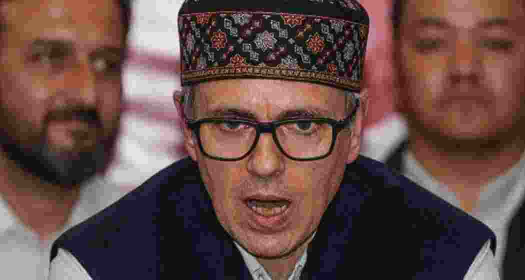A file photo of Jammu and Kashmir Chief Minister Omar Abdullah.
