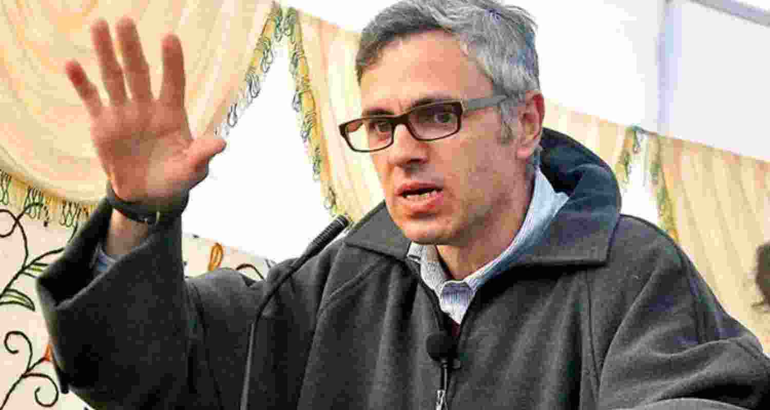 A file photo of Jammu and Kashmir Chief Minister Omar Abdullah.