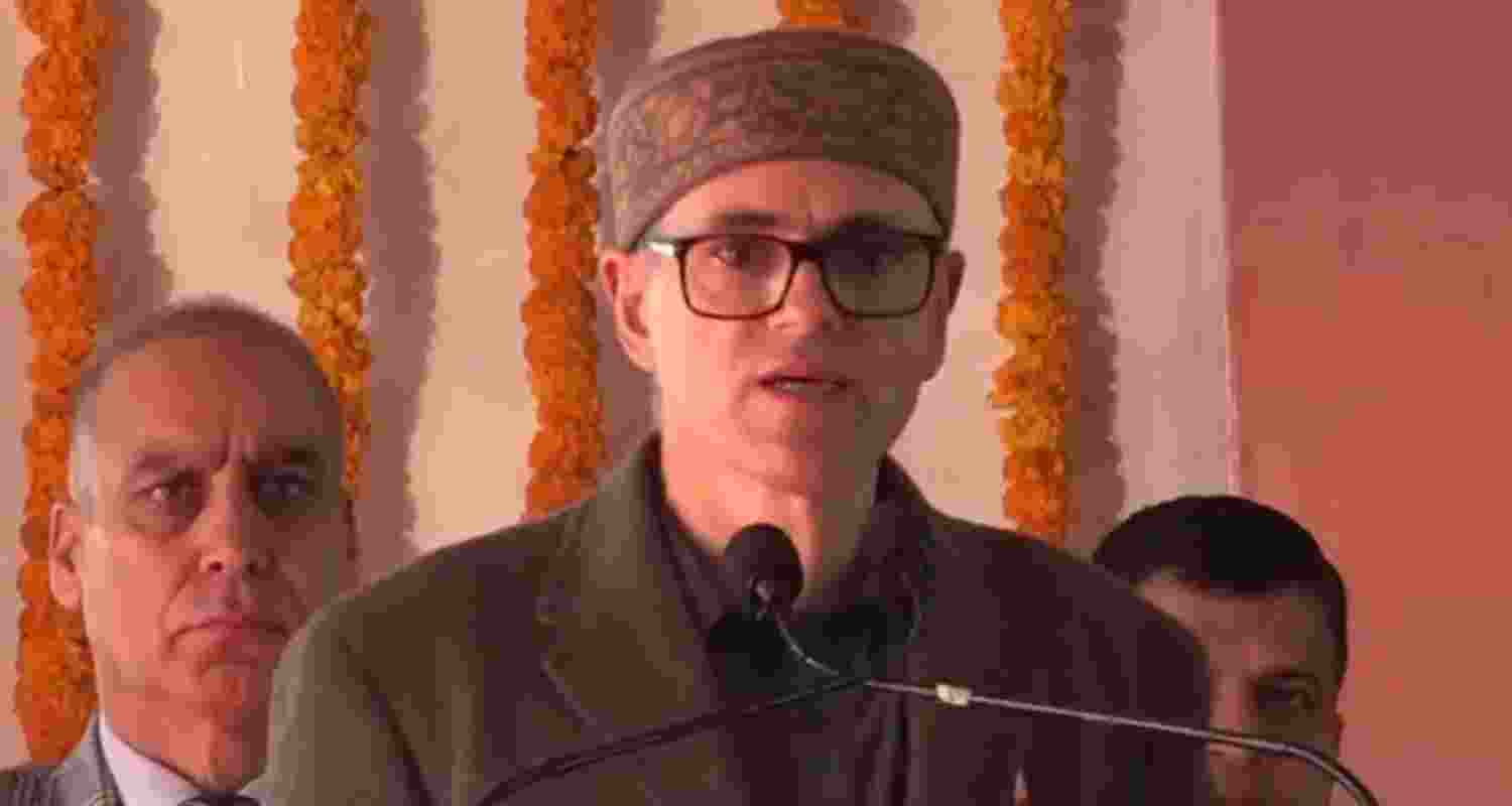 J&K Chief Minister Omar Abdullah. Image: X